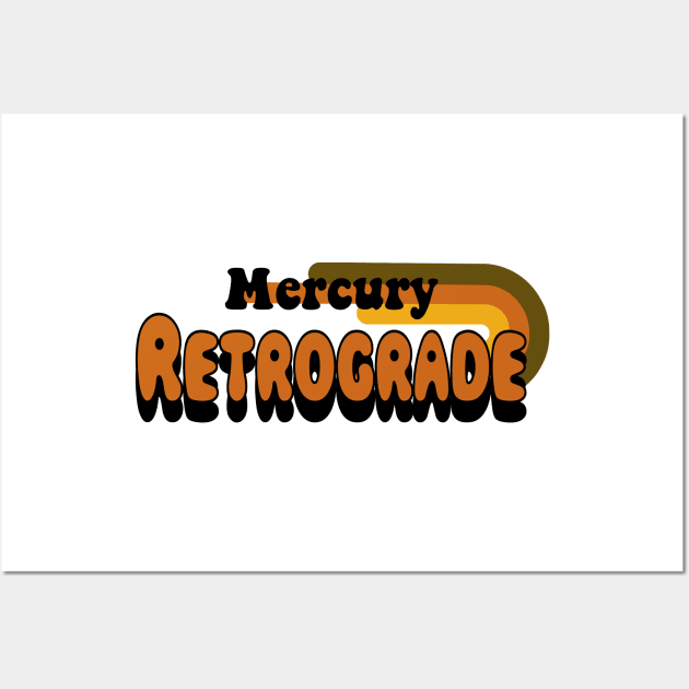 Mercury Retrograde Wall Art by CKastellanos